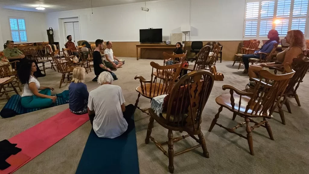 Group Meditation in Palm Beach County