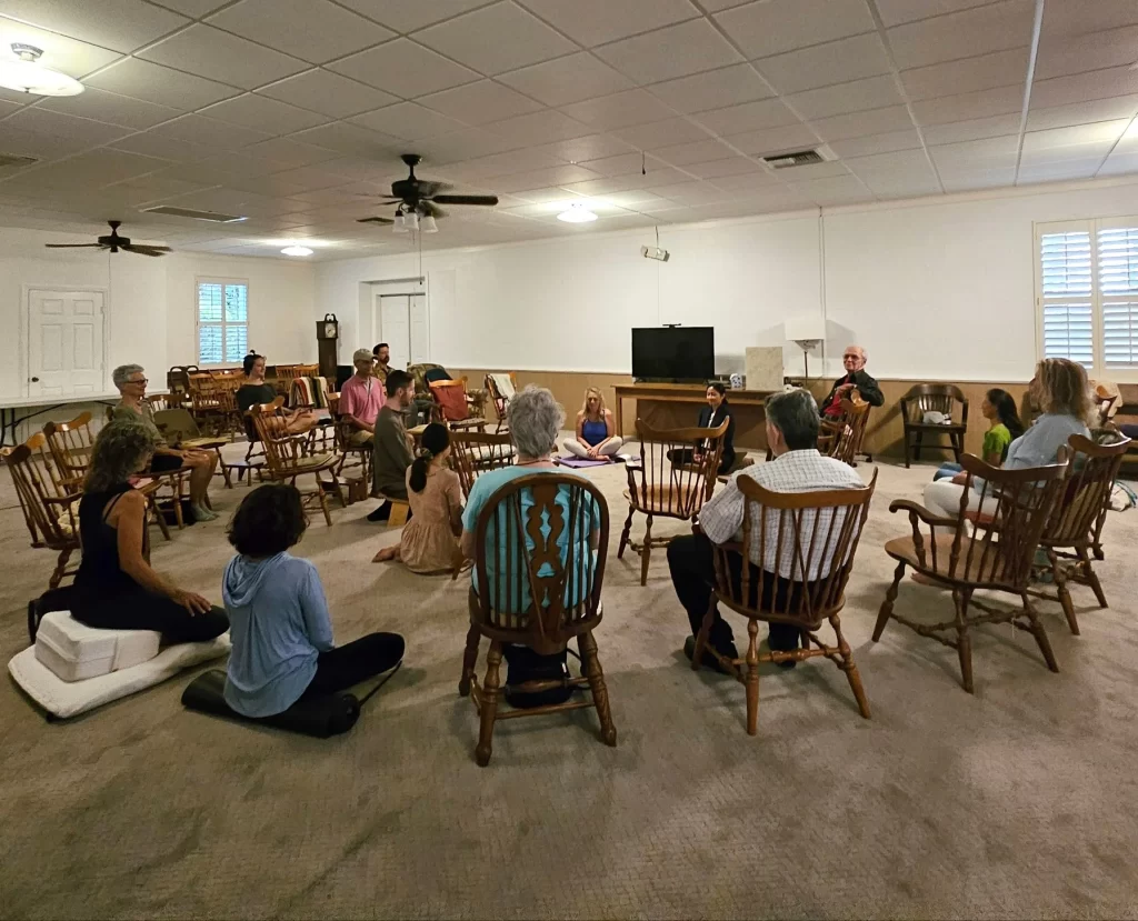 Group Meditation in Palm Beach County